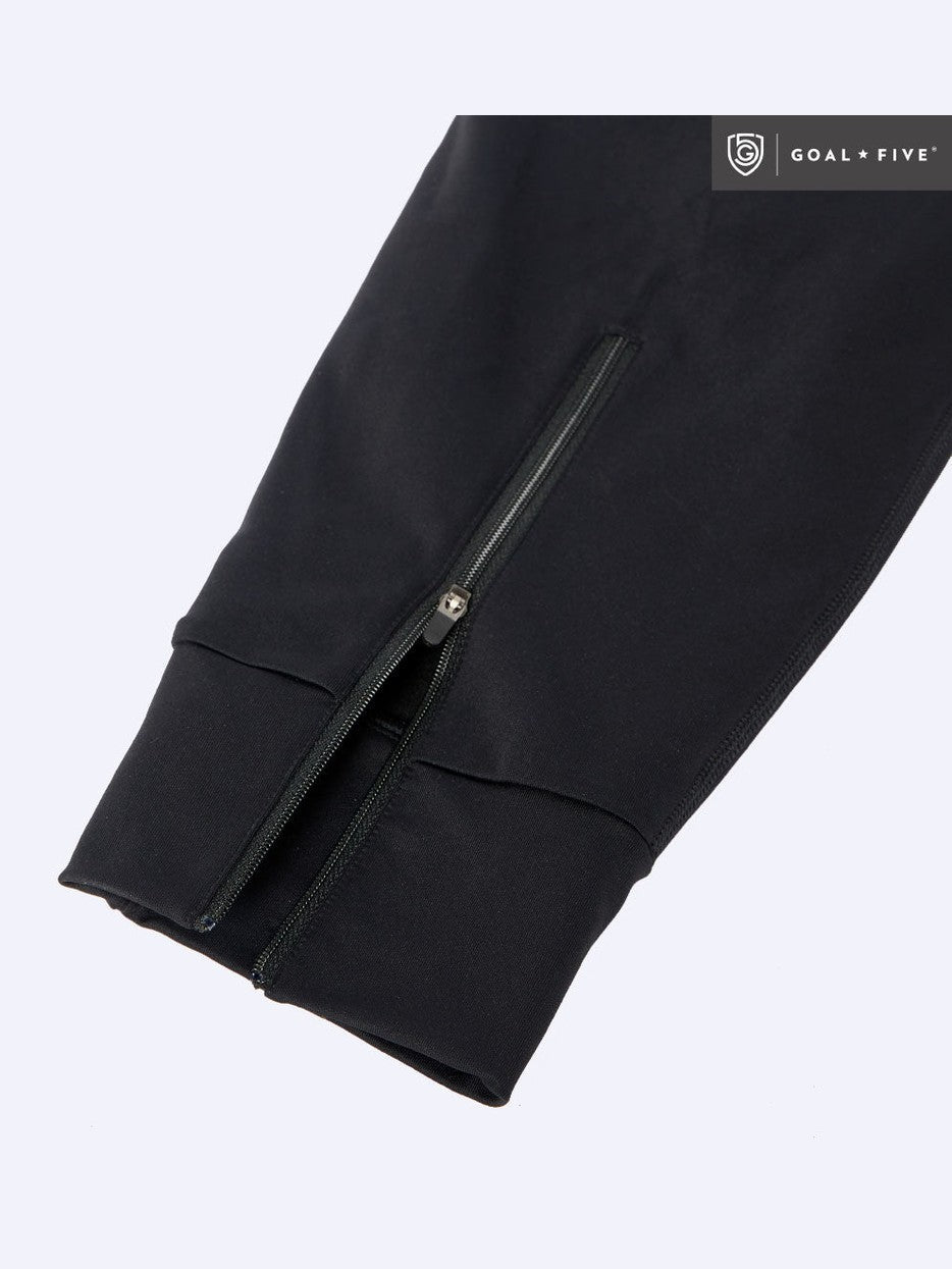 Valia Women's Black Jogger Pants - Courbe et Compagnie