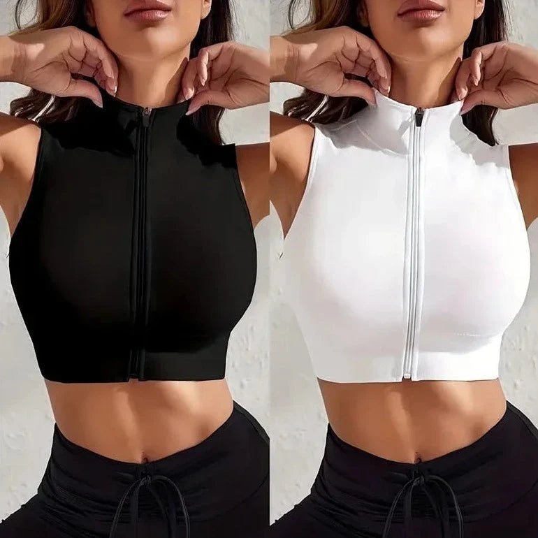 Versatile Breathable Activewear Vest Top - Courbe et Compagnie