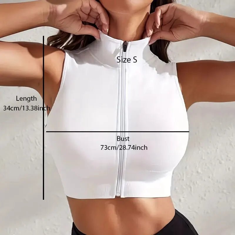 Versatile Breathable Activewear Vest Top - Courbe et Compagnie