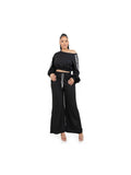 Women Fashion Sweatshirt And Pants Set Two Piece Loungewear With Pockets - Courbe et Compagnie