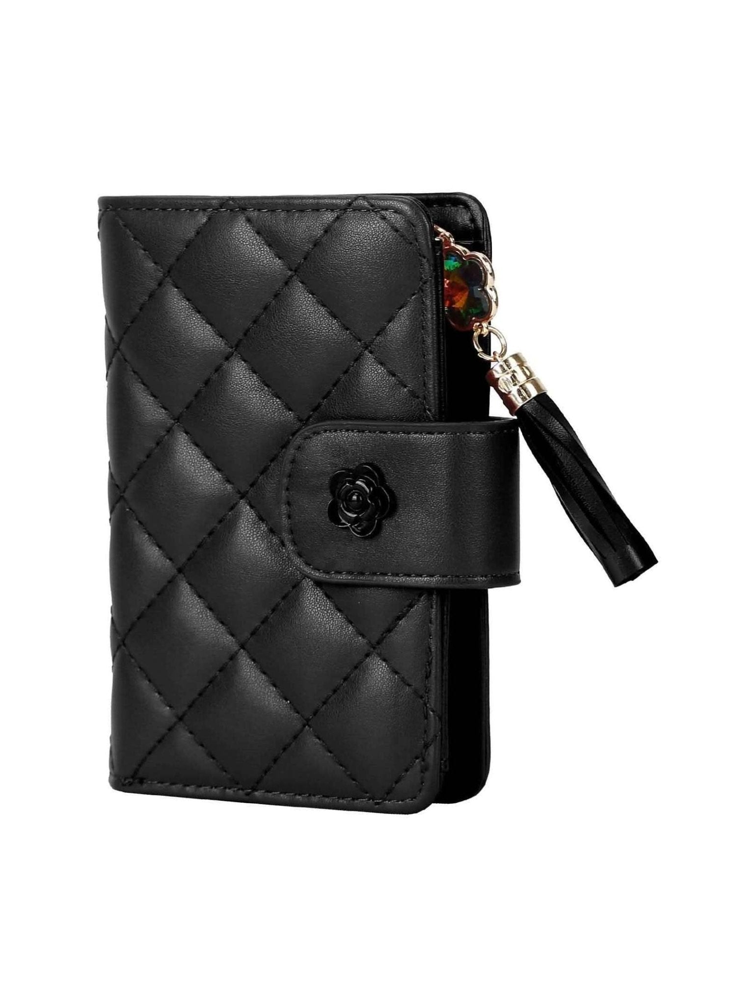 Women PU Leather Clutch Wallet - Courbe et Compagnie