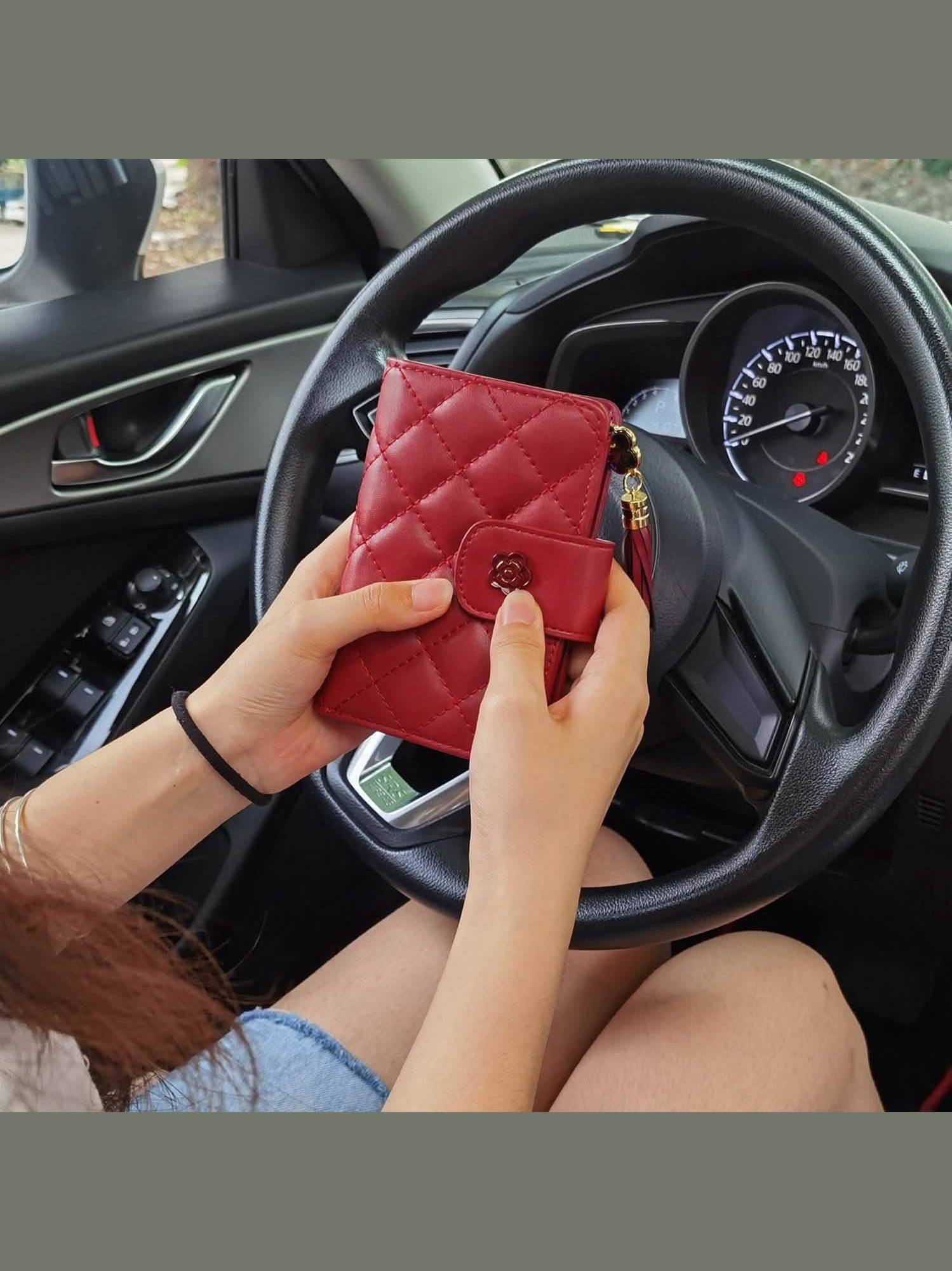 Women PU Leather Clutch Wallet - Courbe et Compagnie