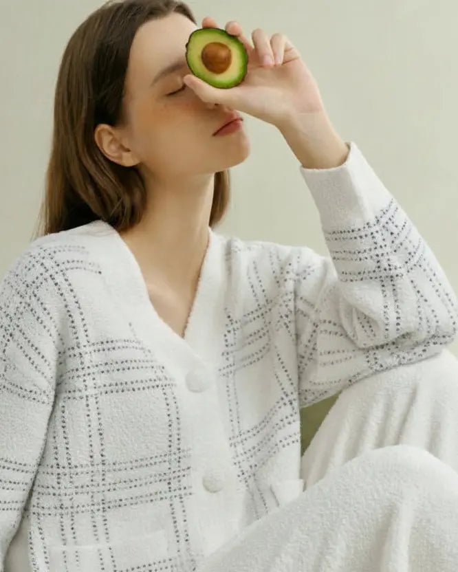 Women Two Piece Pajama Set Casual Sleepwear Lounge Wear - Courbe et Compagnie
