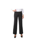 Womens 2789 Black Pinstripe Dress Pants - Courbe et Compagnie