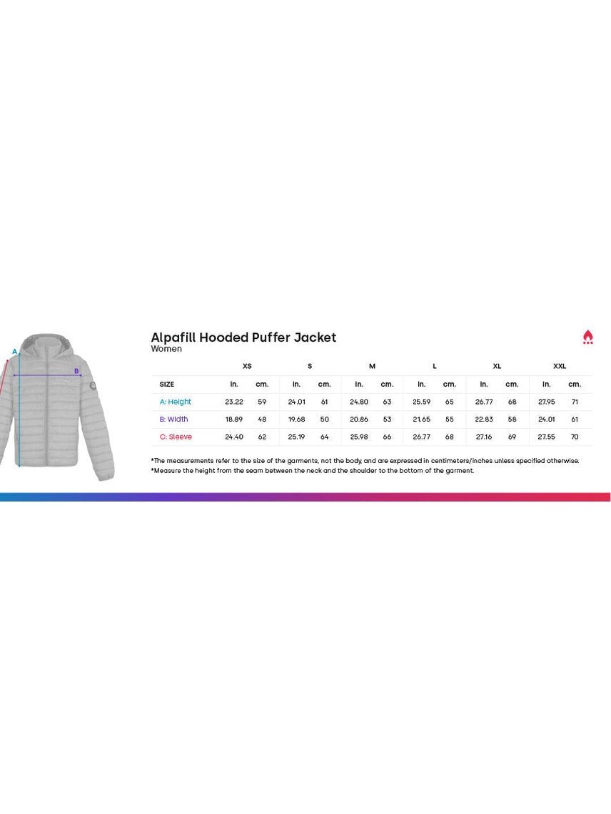 Women's Alpafill Puffer Alpaca Jacket - Courbe et Compagnie