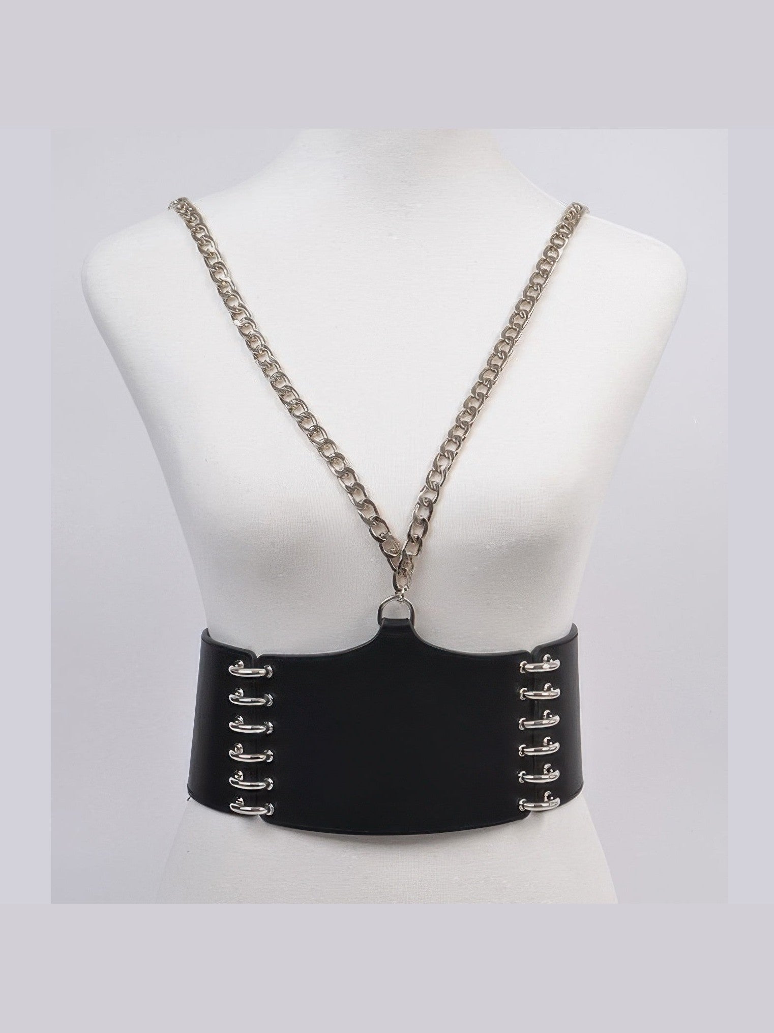 WOMEN'S BELT SOHO Wide Faux Leather Statement BYMANYC ® New York - Courbe et Compagnie