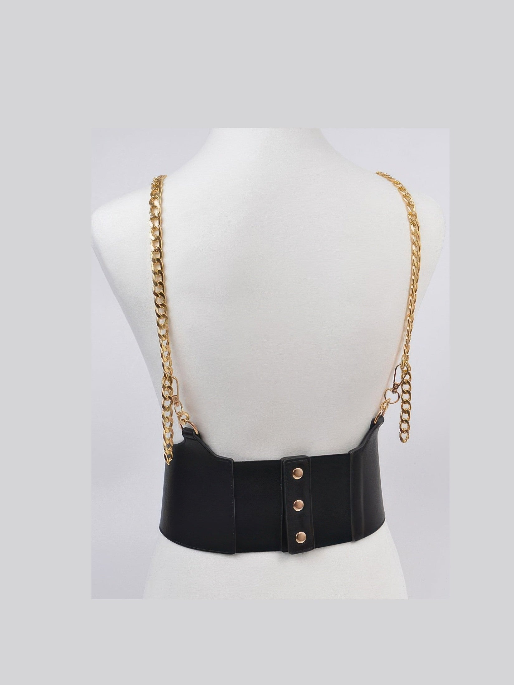 WOMEN'S BELT SOHO Wide Faux Leather Statement BYMANYC ® New York - Courbe et Compagnie