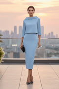 Women's Bodycon Skirt & Top Two-Piece Set — Urban Commute Fashion - Courbe et Compagnie