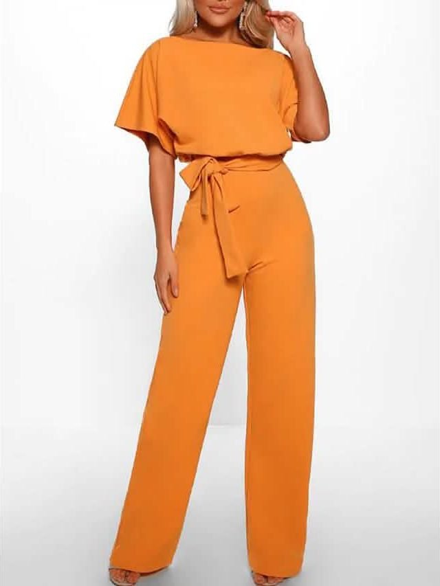 Women's Casual Loose Jumpsuit - Courbe et Compagnie