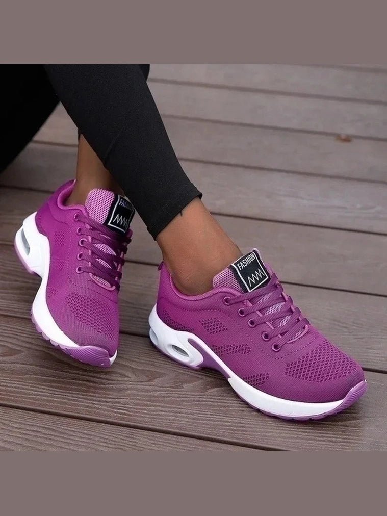 Women's Casual Walking Sneakers — Lightweight Everyday Shoes - Courbe et Compagnie