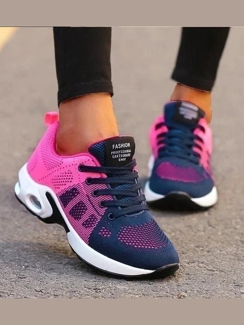 Women's Casual Walking Sneakers — Lightweight Everyday Shoes - Courbe et Compagnie