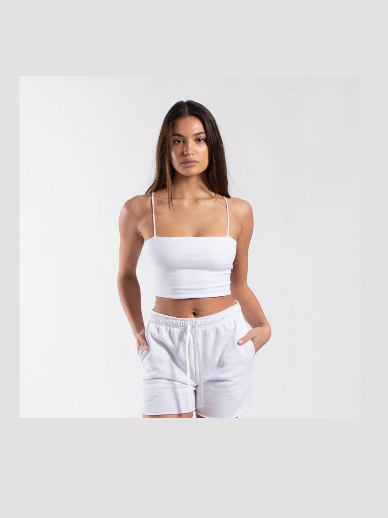 Women's Cropped Bralette Tank - Courbe et Compagnie