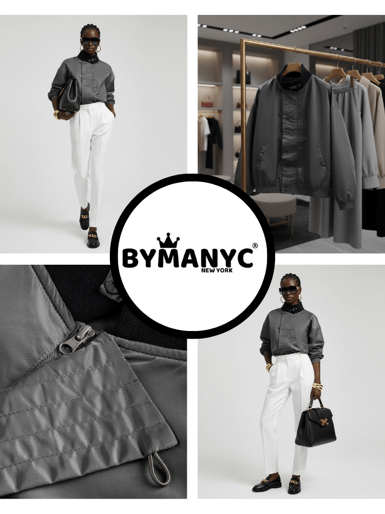 Women's Eco Jacket FINANCIAL NY CITY Collection BYMANYC ® New York - Courbe et Compagnie