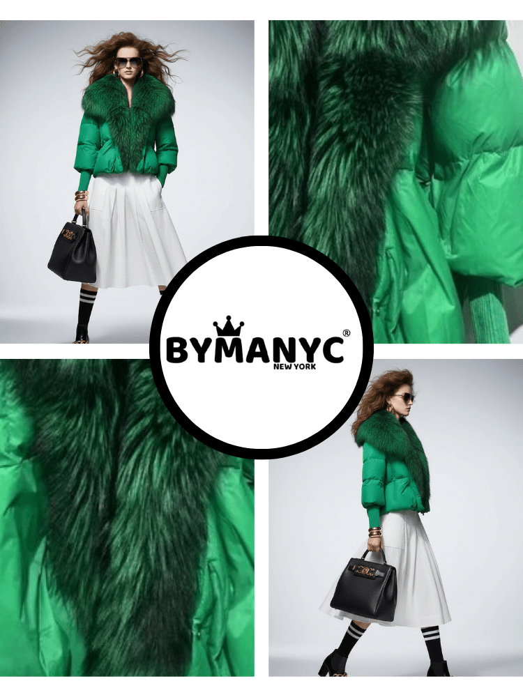 Women's Eco Jacket RIVERDALE NY CITY Collection BYMANYC ® New York - Courbe et Compagnie