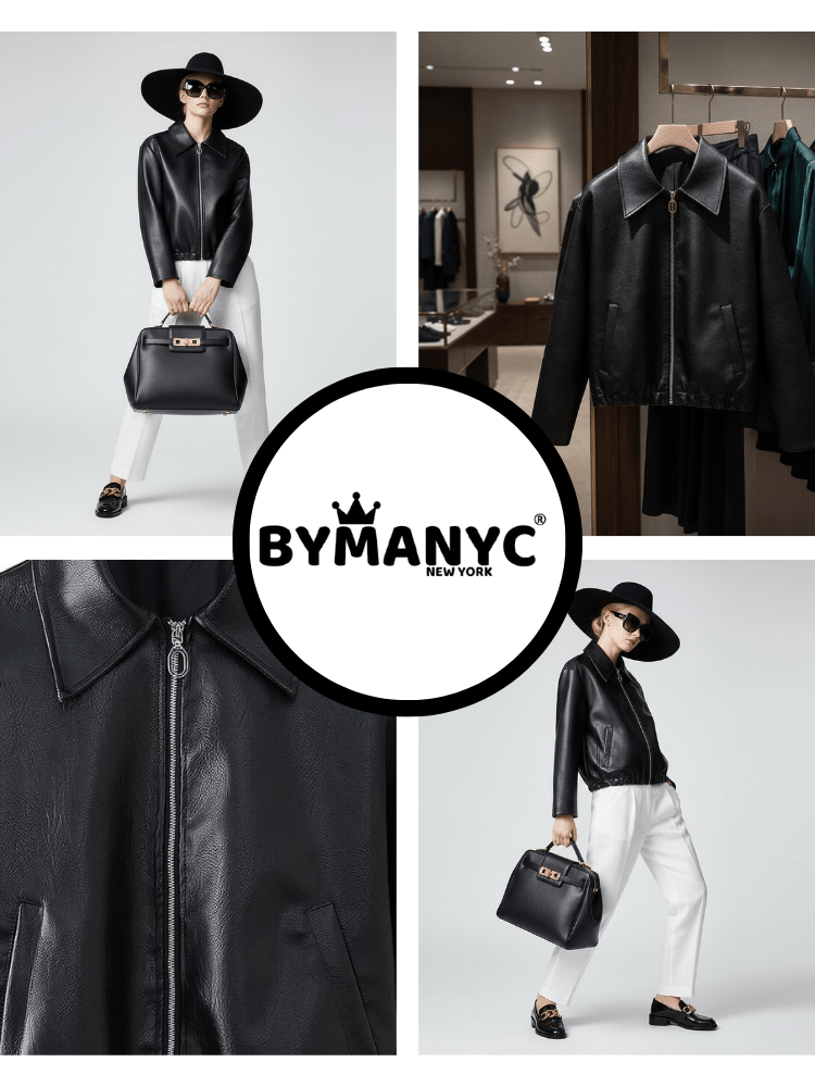 Women's Eco Jacket UPPER WEST NY CITY Collection BYMANYC ® New York - Courbe et Compagnie