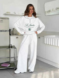Women's Embroidered Sports Suit Set - Courbe et Compagnie