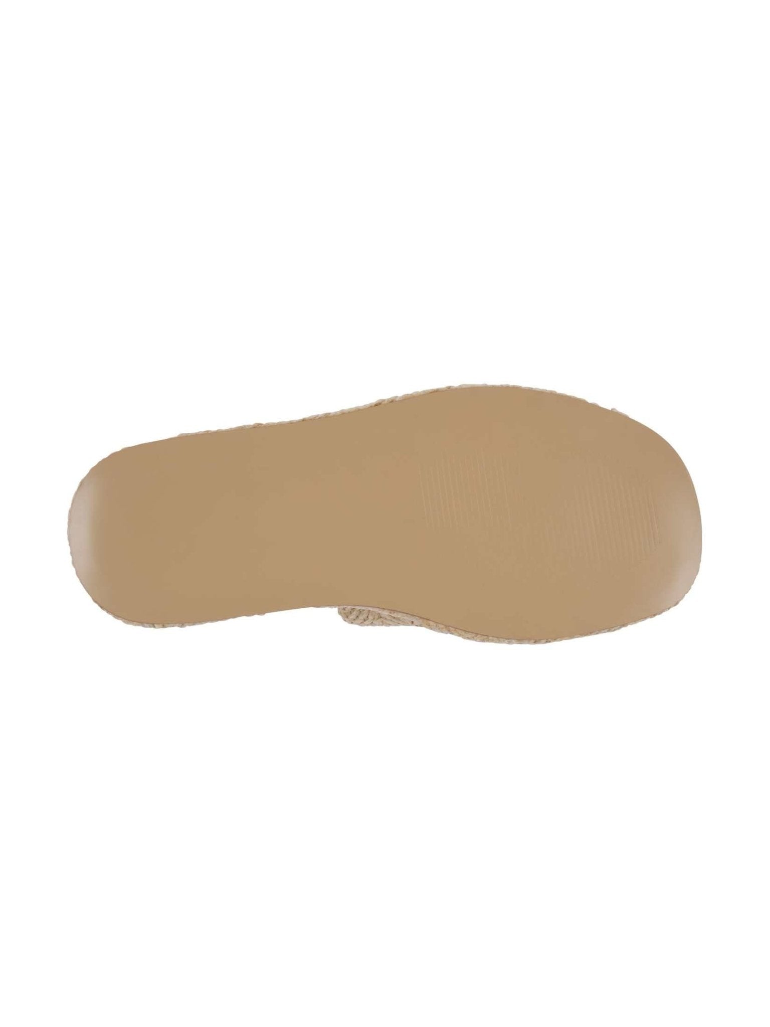 Women's Evie Natural Platform Slide - Courbe et Compagnie