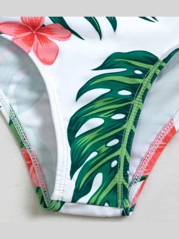 Women's Floral Print Bikini Set - Courbe et Compagnie