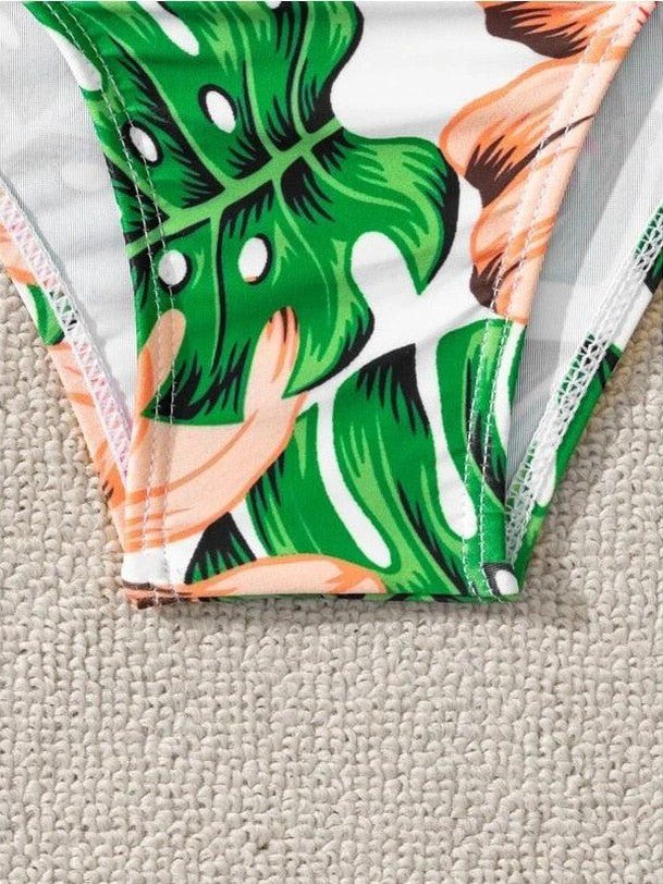 Women's Floral Print Bikini Set - Courbe et Compagnie