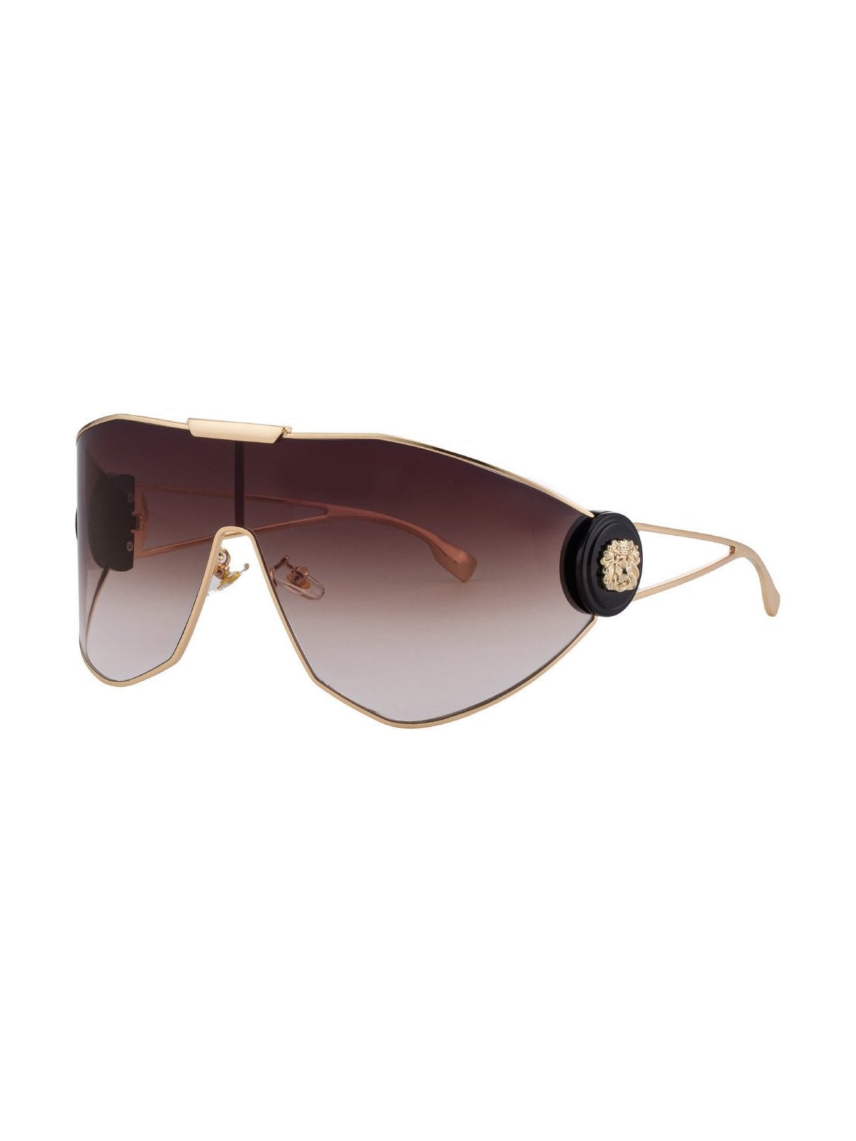 Women's Full-Frame Sports Aviator Sunglasses — Integrated Lens UV Protection - Courbe et Compagnie