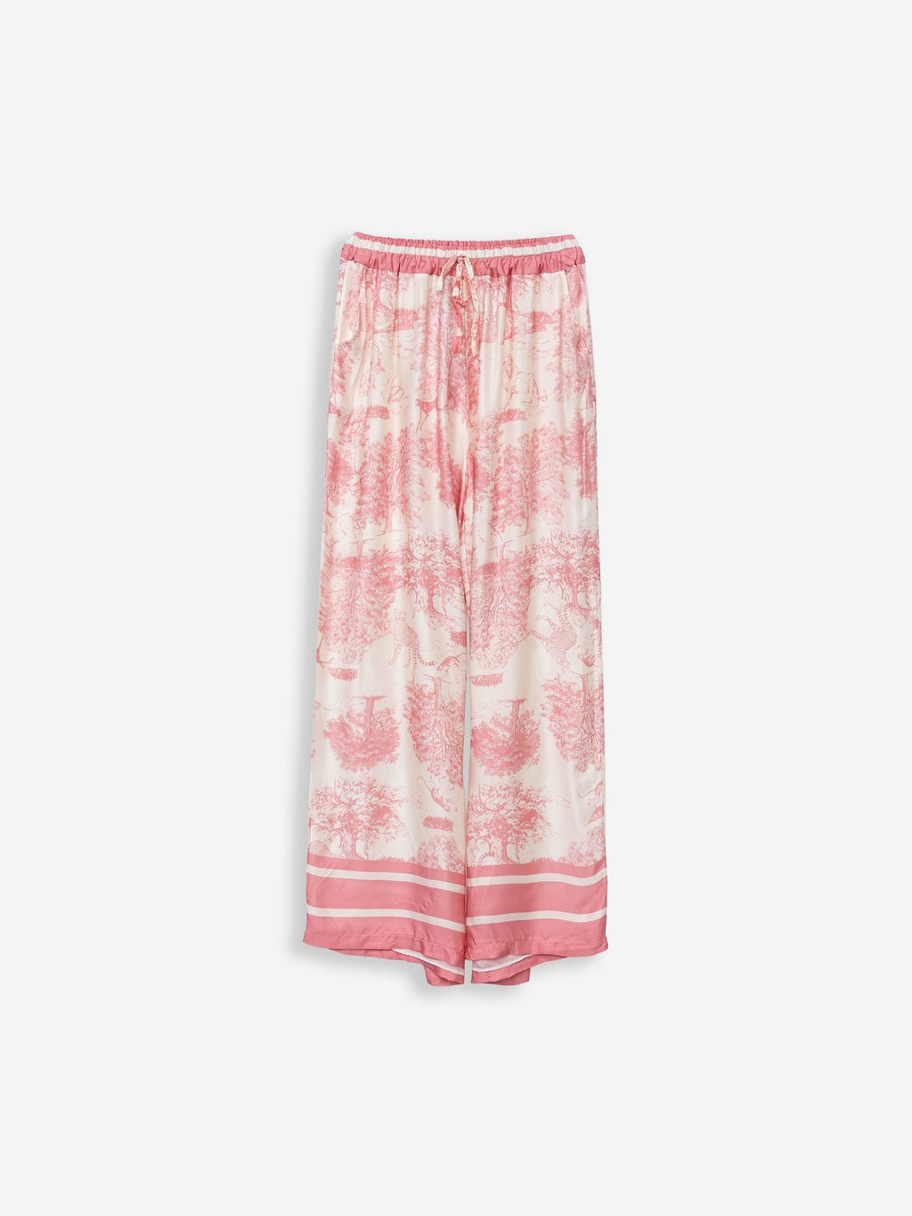 Women's pants with silk - Courbe et Compagnie