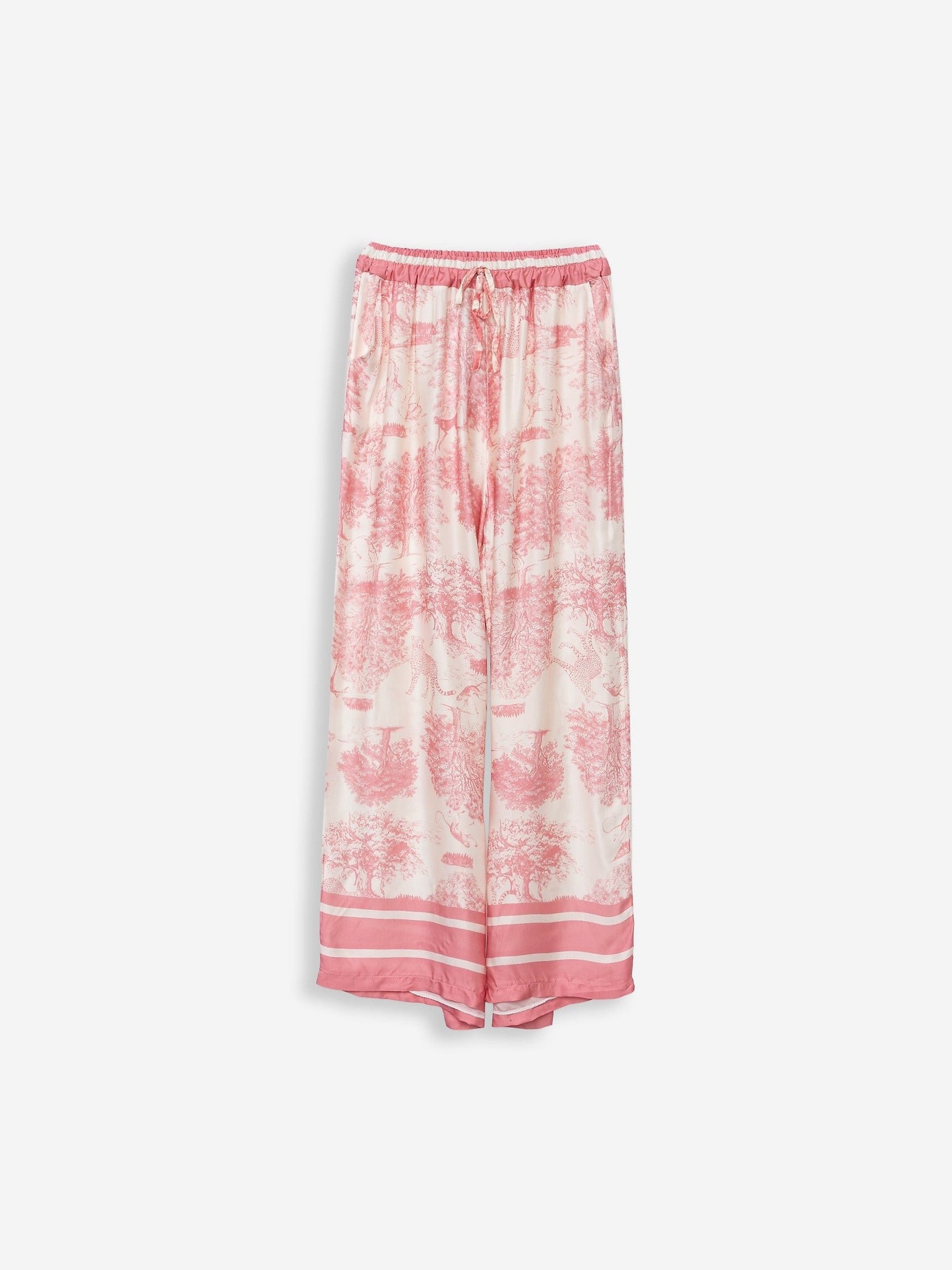Women's pants with silk - Courbe et Compagnie