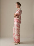 Women's pants with silk - Courbe et Compagnie