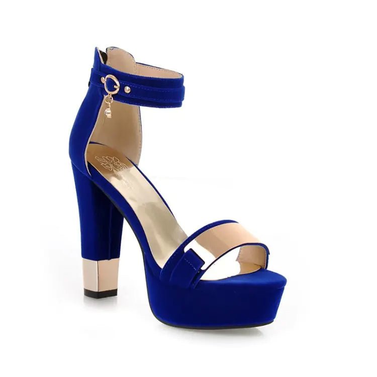 Women's Platform Fish Mouth High Heels — Korean Style - Courbe et Compagnie