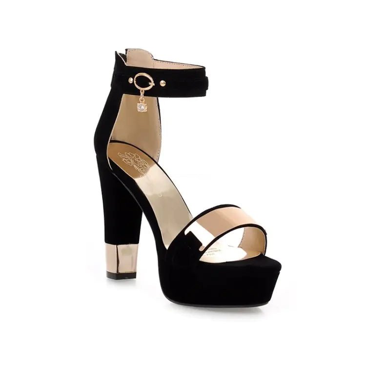 Women's Platform Fish Mouth High Heels — Korean Style - Courbe et Compagnie