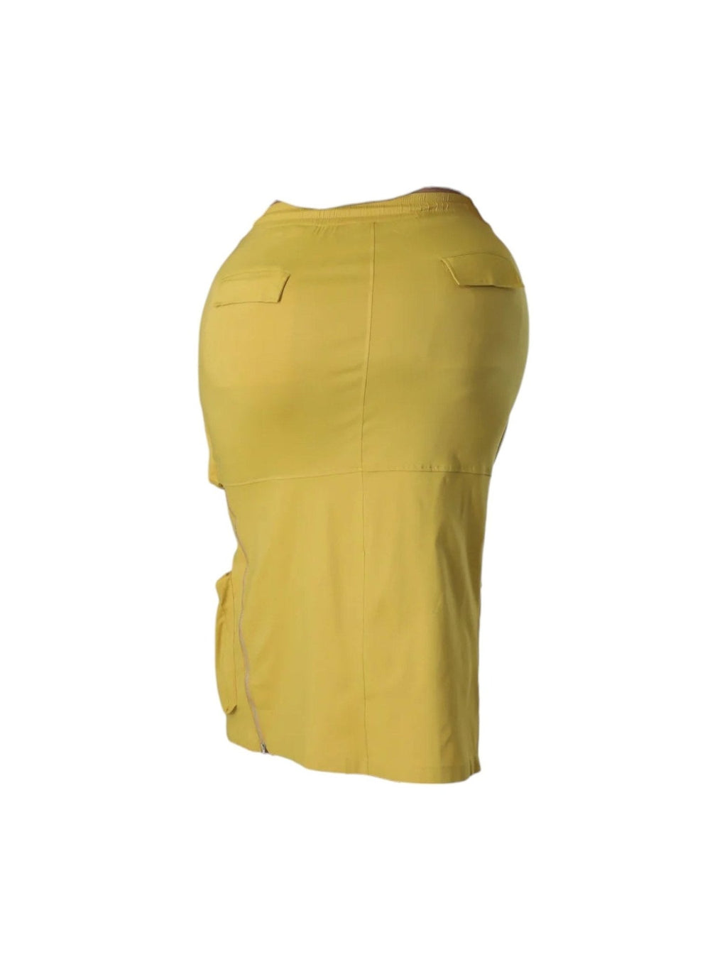 Womens Plus Size Zip Up Cargo Skirt - Courbe et Compagnie