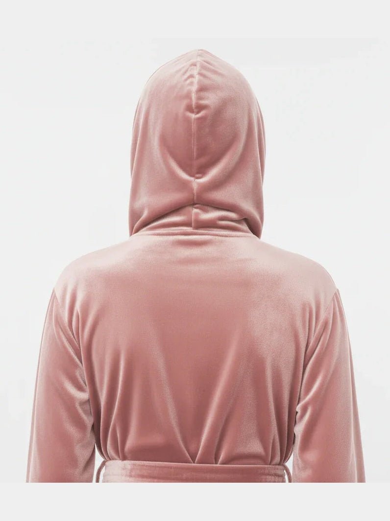 Women’s Plush Hooded Robe - Spa-Worthy Comfort at Home - Courbe et Compagnie