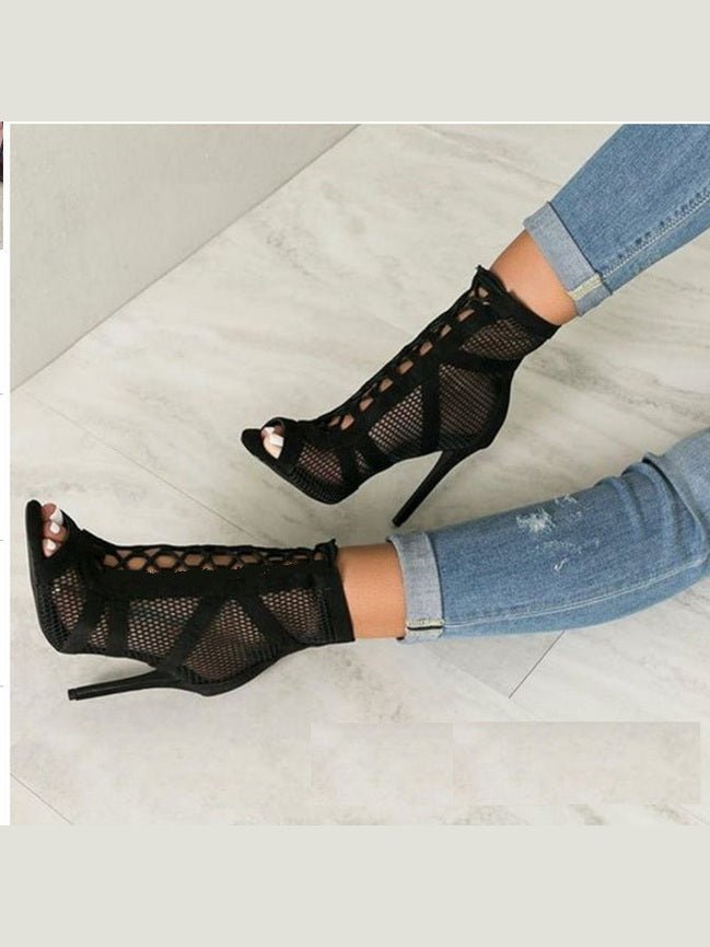 Women's Sexy High Heel Shoes — Bold Stiletto Dress Heels - Courbe et Compagnie