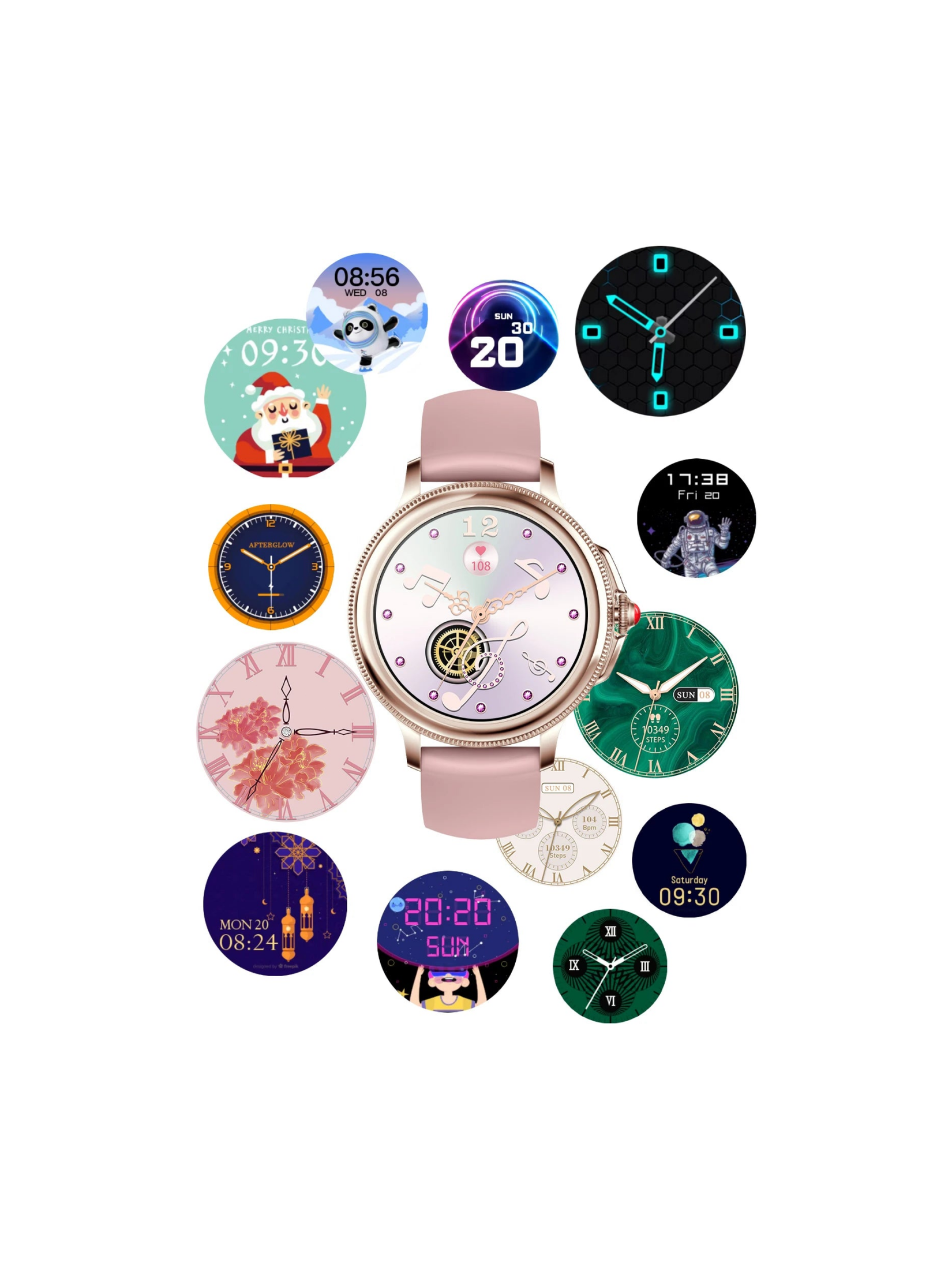 Women's Smart Watch with Bluetooth Calling - Courbe et Compagnie