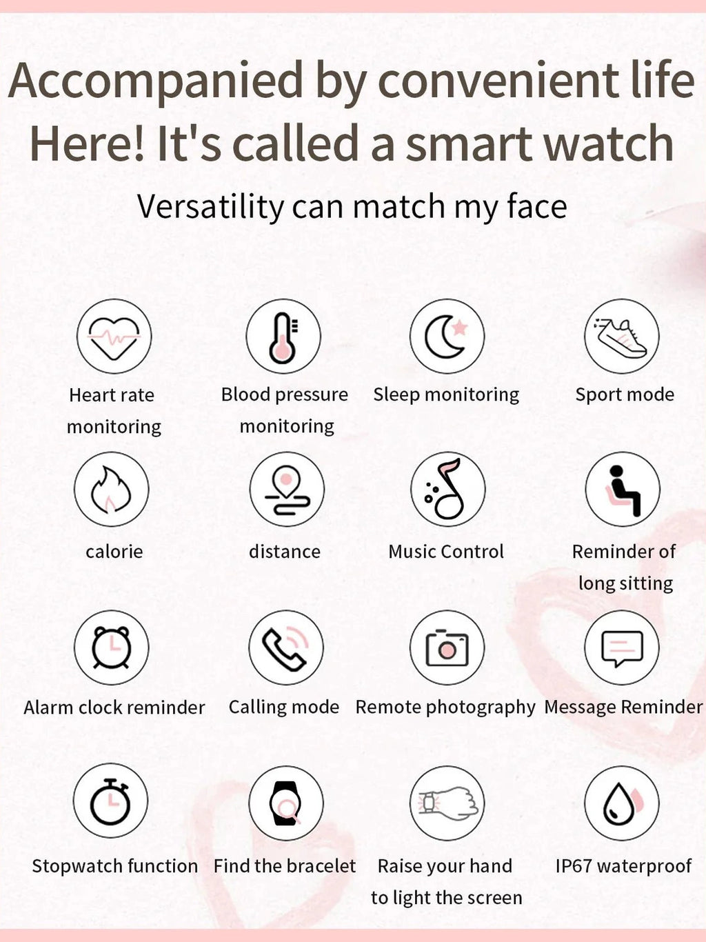 Women's Smart Watch with Bluetooth Calling - Courbe et Compagnie