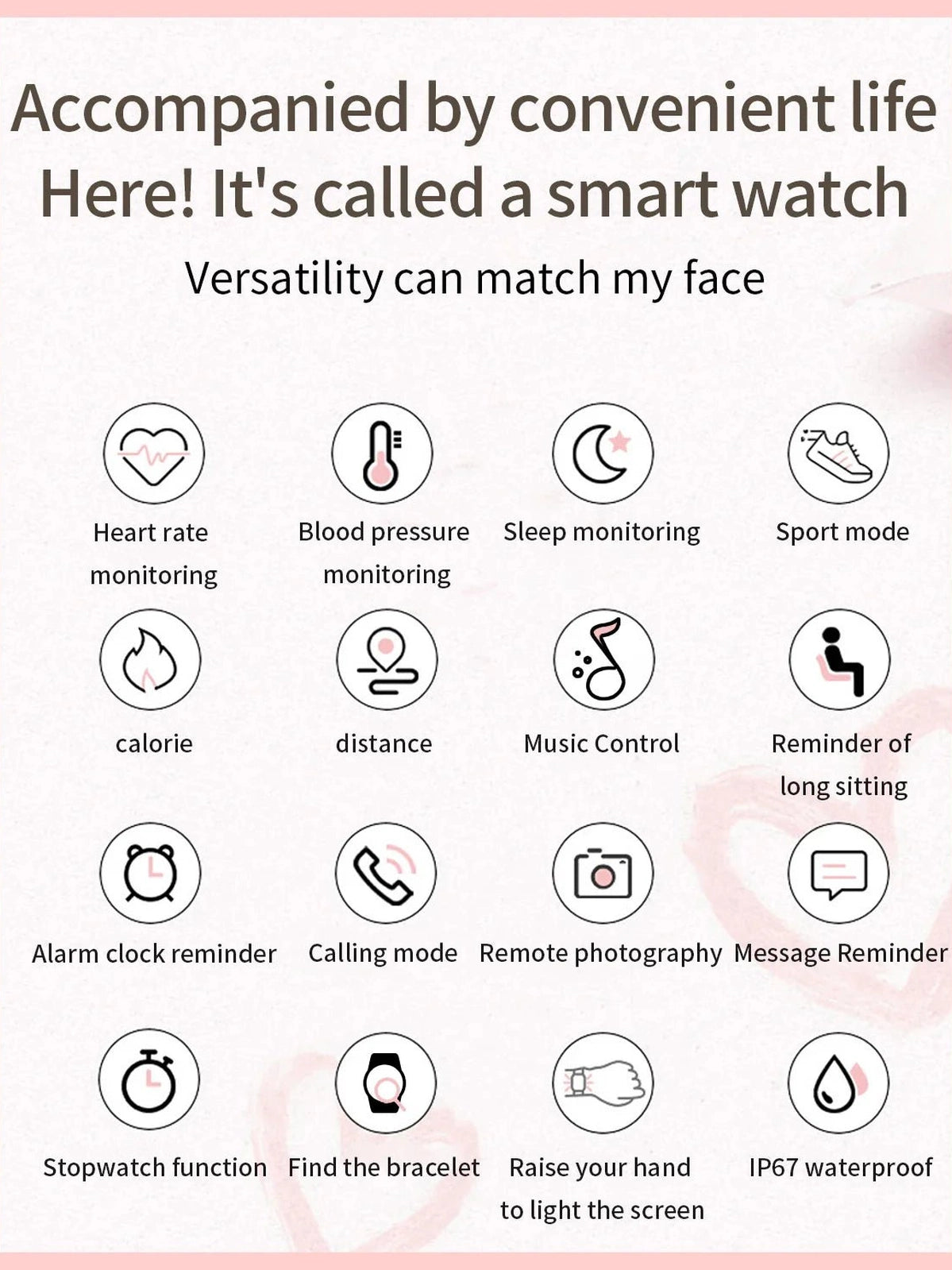 Women's Smart Watch with Bluetooth Calling - Courbe et Compagnie