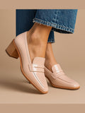 Women’s Square-Toe Slip-On Oversized Fashion Shoes - Courbe et Compagnie