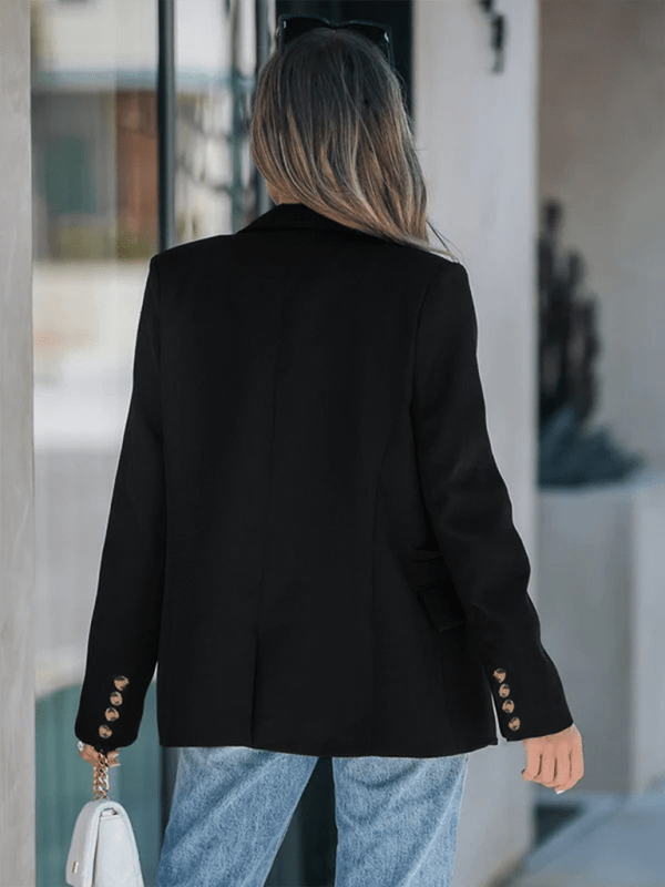 Women's Suit Jacket - Lapel Collar - Daily Commuter - Autumn Winter - Courbe et Compagnie
