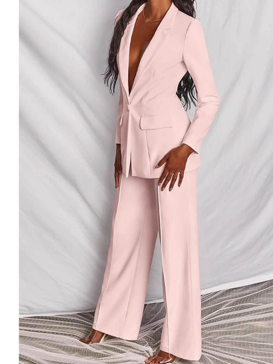 Women's Suits Regular Pocket Coat Formal Fashion - Courbe et Compagnie