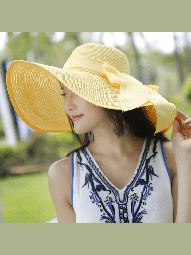Women’s Summer Straw Hat - Courbe et Compagnie
