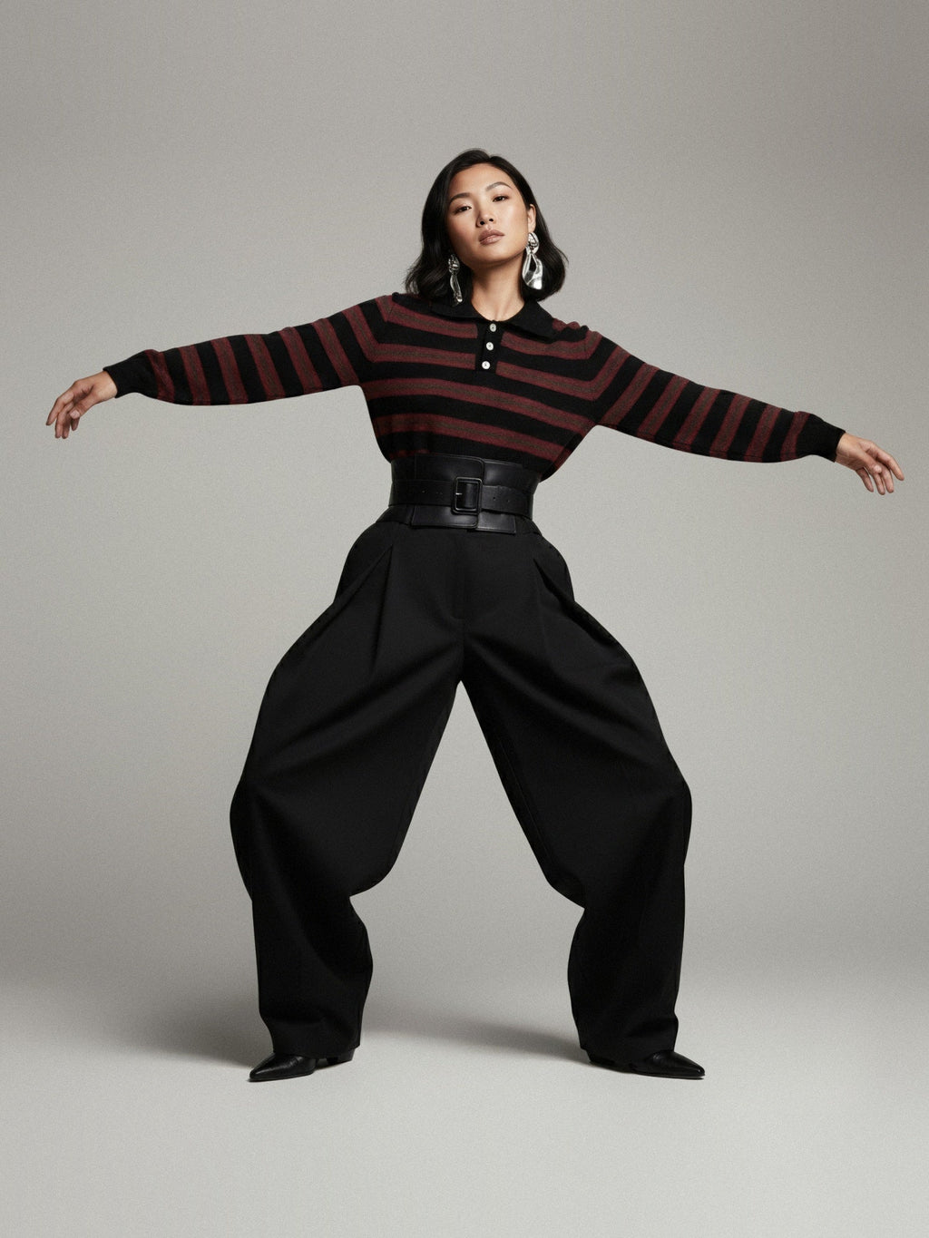 Women's sweater with wool - Courbe et Compagnie