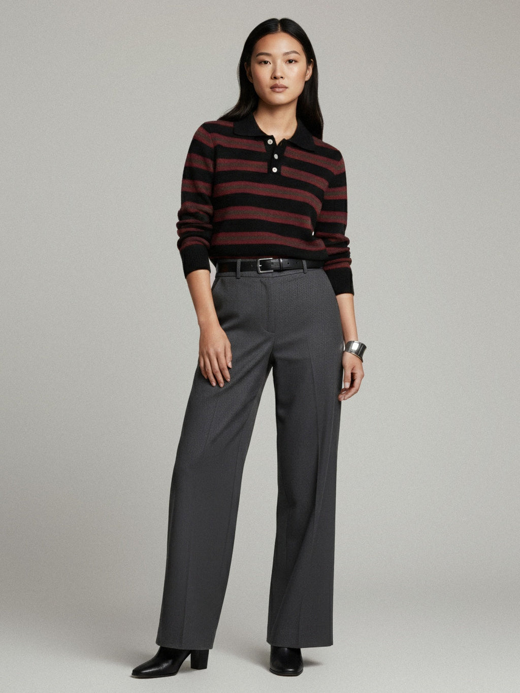 Women's sweater with wool - Courbe et Compagnie