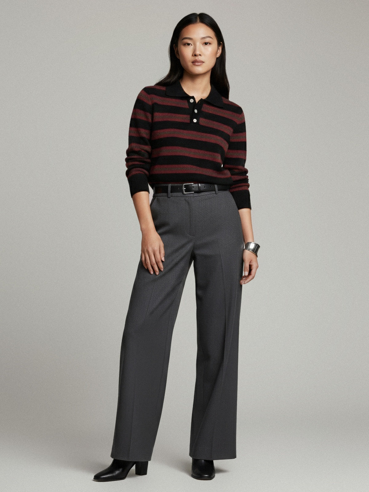 Women's sweater with wool - Courbe et Compagnie