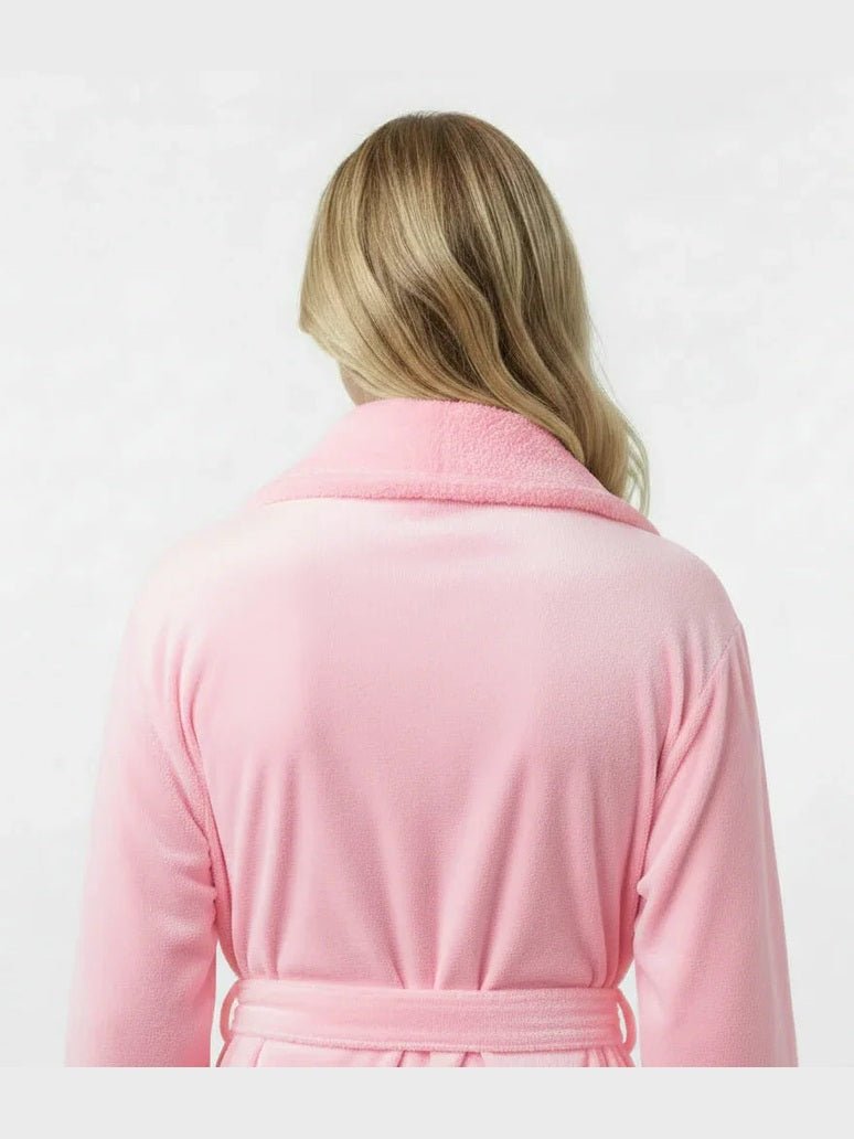 Women's Ultra Soft Plush Bathrobe - Courbe et Compagnie
