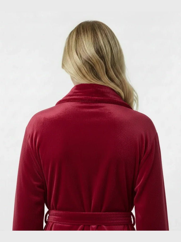 Women's Ultra Soft Plush Bathrobe - Courbe et Compagnie