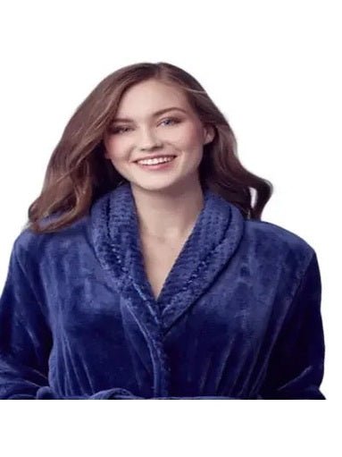 Women's Ultra Soft Plush Bathrobe - Courbe et Compagnie