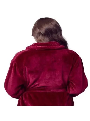 Women's Ultra Soft Plush Bathrobe - Courbe et Compagnie