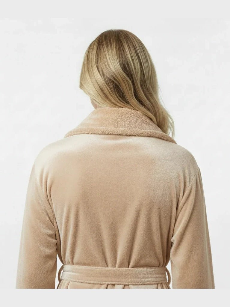 Women's Ultra Soft Plush Bathrobe - Courbe et Compagnie