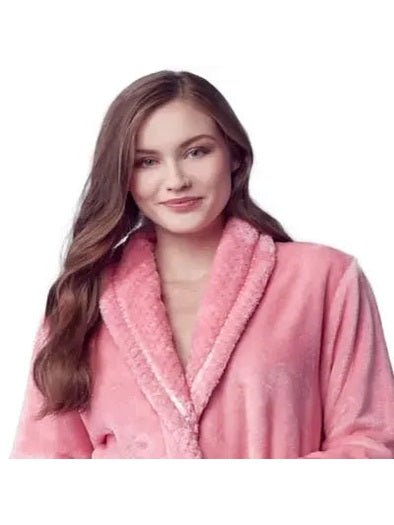 Women's Ultra Soft Plush Bathrobe - Courbe et Compagnie