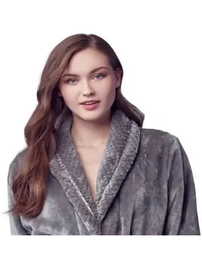 Women's Ultra Soft Plush Bathrobe - Courbe et Compagnie