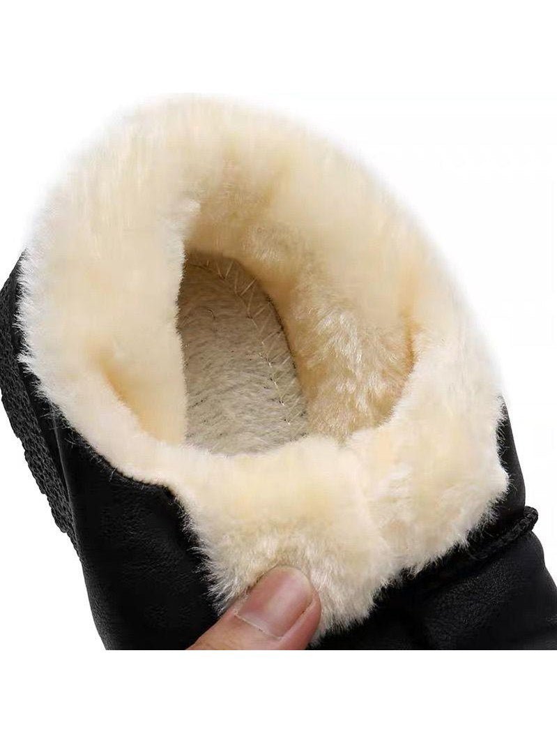 Women's Waterproof Fur-Lined Winter Booties - Courbe et Compagnie